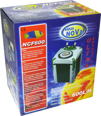 Aqua Nova Aquarium Canister Filter 600L/hr