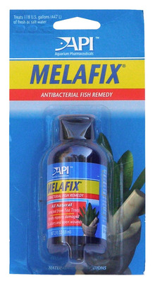 Aquarium Pharmaceuticals API Melafix Fish Medication 55mL