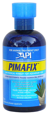 Aquarium Pharmaceuticals API Pimafix Fish Medication 237mL