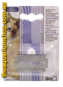 Dogit Le Salon Combo Dresser Comb with Shedder  Replacement Blade 2 Pack