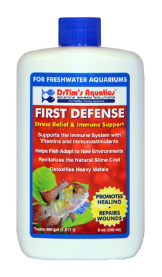 Dr Tim's Aquatics First Defence for Freshwater Aquaria 480ml (16oz)