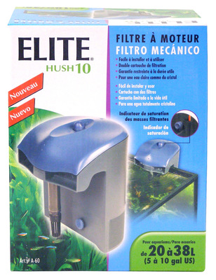 Elite Hush Aquarium Filter 10