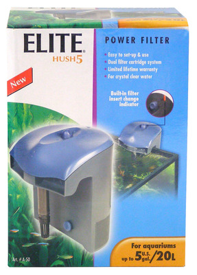 Elite Hush Aquarium Filter 5