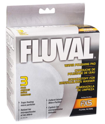 Fluval Water Polishing Pad Filter Media FX5