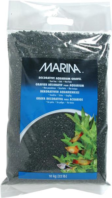 Marina Decorative Aquarium Gravel 10kg Black