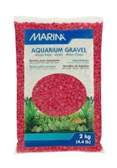 Marina Decorative Aquarium Gravel 2kg Red