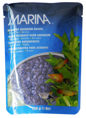 Marina Decorative Aquarium Gravel 450g Purple