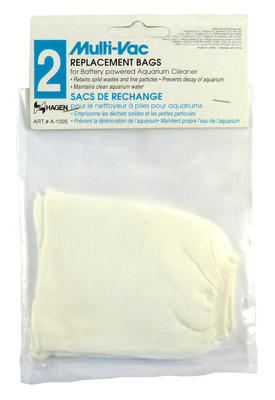Marina Multi-Vac battery Vacuum Cleaner Replacement Bags 2 pack