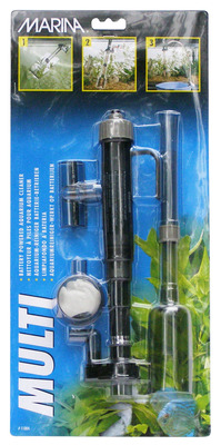 Marina Gravel Cleaner Multi-Vac Vacuum Battery Powered