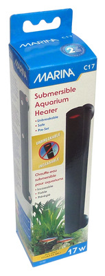 Marina Submersible Compact Aquarium Heater C17