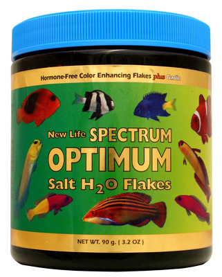 New Life Spectrum Optimum Salt H20 Flakes Fish Food 90g