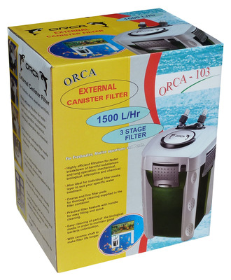 Orca Aquarium Canister Filter 103 1500L/hr Large