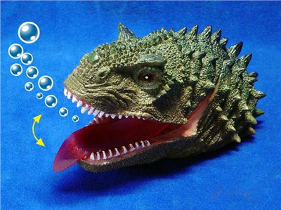 Action Aquarium Bubblers Dinosaur Head