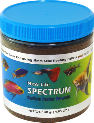 New Life Spectrum Surface Feeder Formula Fish Food 140g