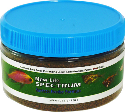 New Life Spectrum Surface Feeder Formula Fish Food 75g
