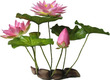 Aqua Dekore Underwater Pink Lilly Plant Large