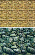 Aquarium Background Double Sided 90cm - Nature Exotic Rock-Kultur Wall