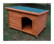 Wooden Dog Kennel Small Sloped Roof Style