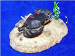 Action Aquarium Bubblers Black Crab
