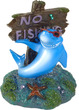 Exotic Environments Cool Shark with no fishing sign