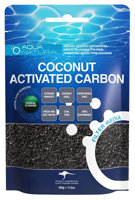 Aqua Natural - Coconut Activated Carbon 500g