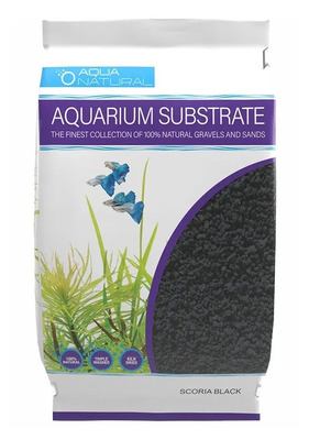 Aqua Natural Shrimp Scoria Black 3 Litre