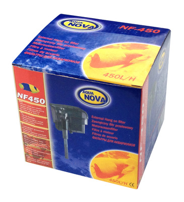 Aqua Nova Aquarium Hang On Filter NF-450