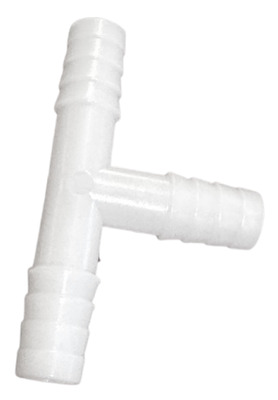 Aquarium Airline Barbed T-Joint 10mm White