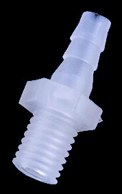Aquarium Airline Barbed Connector Threaded Joiner M10-6mm