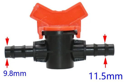 Aquarium In Line Tap Valve 10mm