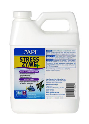 Aquarium Pharmaceuticals API Stress Zyme Plus 946mL