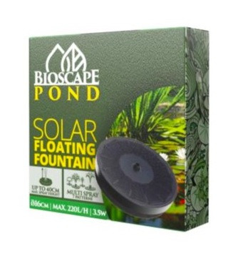 Bioscape Pond Floating Solar Fountain 16cm