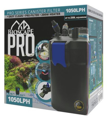 Bioscape PRO Easy Clean Canister with Heater  1050