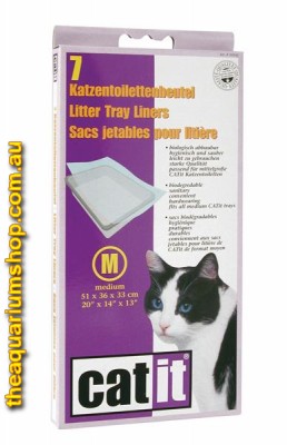 Catit Cat Pan Liners Medium x 7