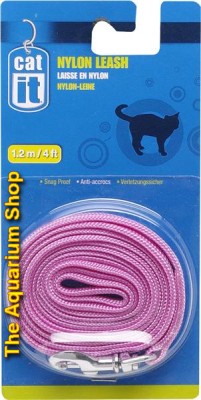 Catit Nylon Cat Lead Pink 1.2m