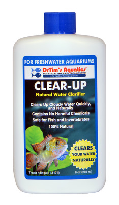 Dr Tim's Aquatics Clear-Up for Freshwater Aquariums 120ml (4oz)