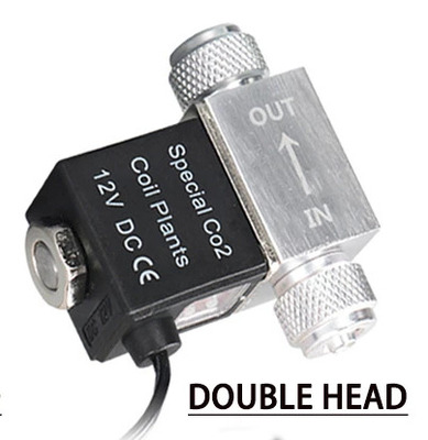 Solenoid Valve for CO2 Regulator Double Head 12volt Low Voltage