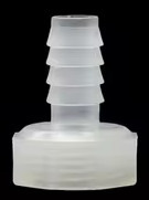 White Joiner 1/2inch threaded female to 10mm Barbed