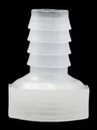 White Joiner 1/2inch threaded female to 12mm Barbed