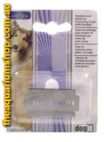 Dogit Le Salon Combo Dresser Comb with Shedder Replacement Blade 2 Pack