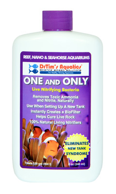 Dr Tim's Aquatics One and Only Nitrifying Bacteria for Marine Aquariums 475ml (16oz)