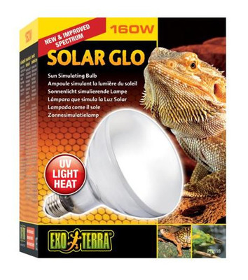 Exo-Terra Solar Glo Self Ballasted  UV Heat Lamp 