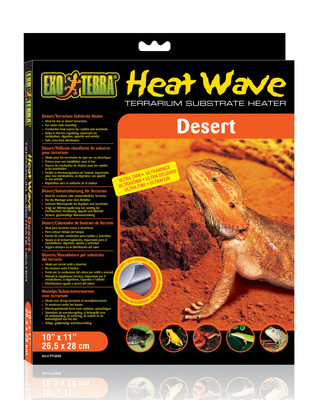Exo Terra Heat Wave Desert and Terrarium Substrate Heater Medium 26.5x28cm