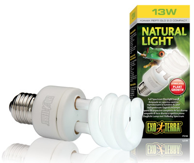 Exo Terra Natural Light Compact Fluorescent Bulb 13 Watt