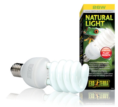 Exo Terra Natural Light Compact Fluorescent Bulb 26 Watt