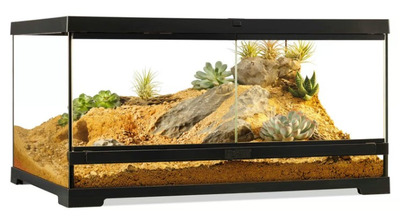 Exo Terra PRO Glass Terrarium Medium Low 60 x 45 x 30cm