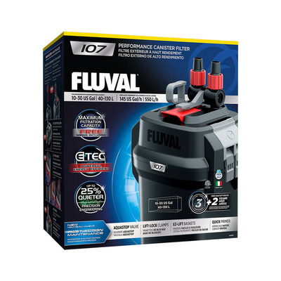 Fluval 107 External Aquarium Canister Filter 