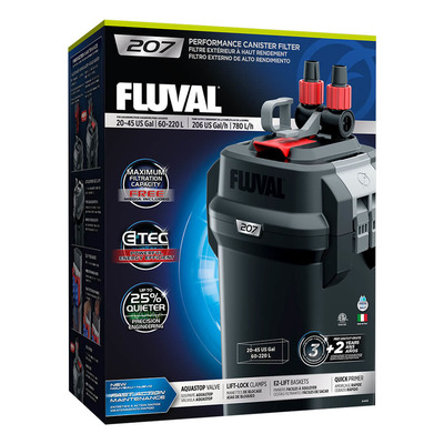 Fluval 207 External Aquarium Canister Filter 