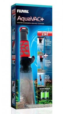 Fluval AquaVac+ Gravel Cleaner and Water Changer Up to a depth of 91 cm Up to a depth of 91 cm