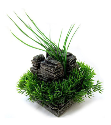 fluval chi waterfall mountain aquarium ornament